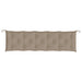 Pernă bancă de grădină, taupe, 180x50x7 cm, material oxford - WALTI WALTI