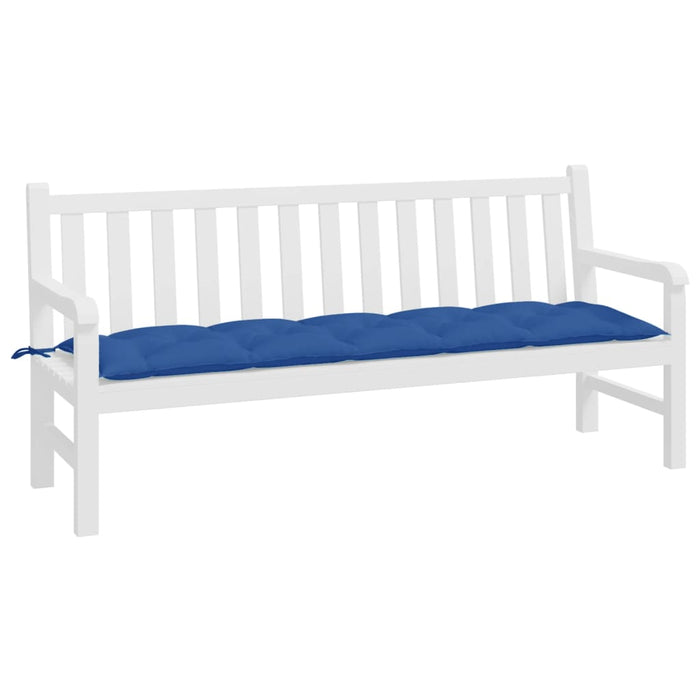 Pernă de bancă de grădină, albastru, 180x50x7 cm, textil oxford - WALTI WALTI