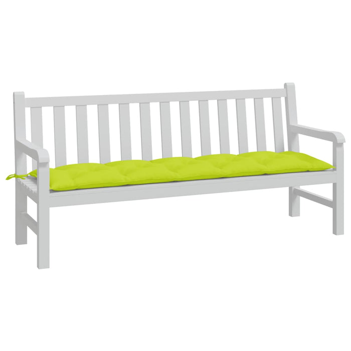 Pernă bancă de grădină verde aprins 180x50x7 cm material oxford - WALTI WALTI