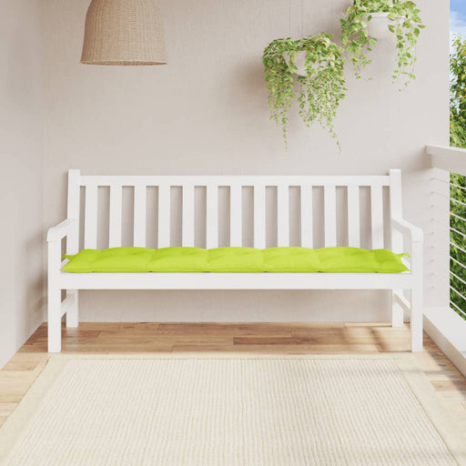 Pernă bancă de grădină verde aprins 180x50x7 cm material oxford - WALTI WALTI