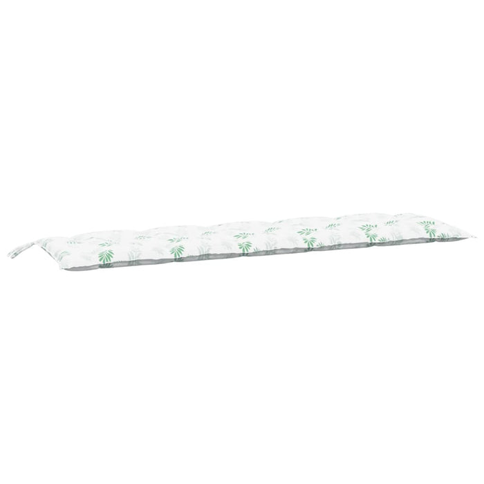 Pernă bancă de grădină model frunze, 180x50x7 cm, textil oxford - WALTI WALTI