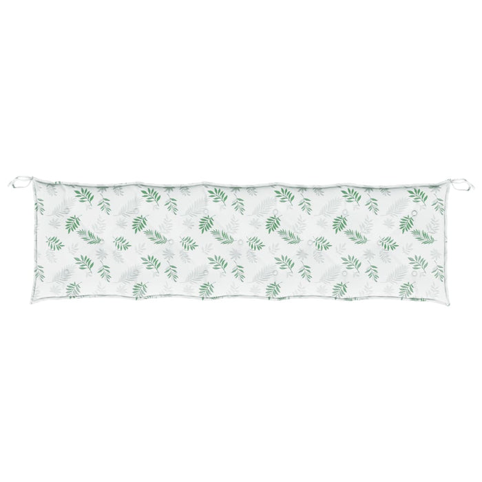 Pernă bancă de grădină model frunze, 180x50x7 cm, textil oxford - WALTI WALTI