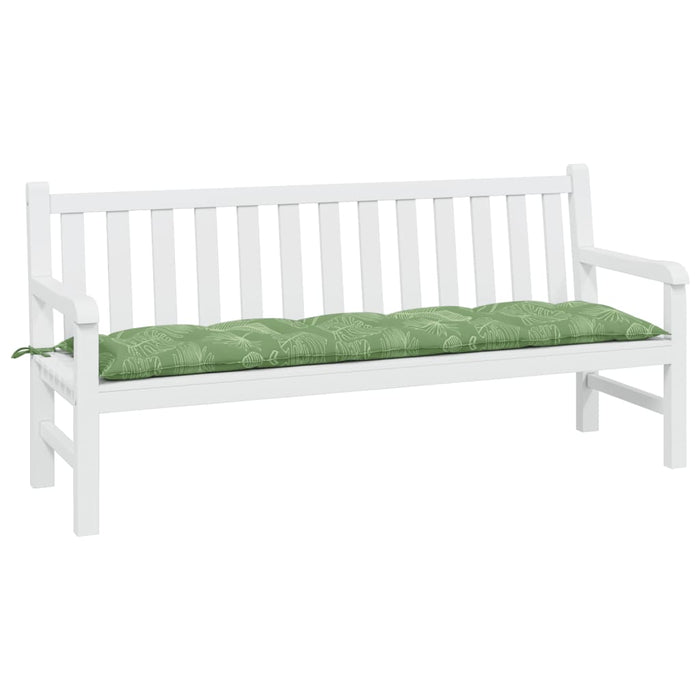 Pernă bancă de grădină model frunze, 180x50x7 cm, textil oxford - WALTI WALTI