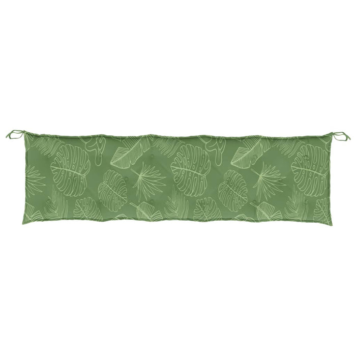 Pernă bancă de grădină model frunze, 180x50x7 cm, textil oxford - WALTI WALTI