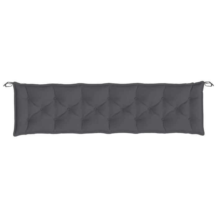 Pernă de bancă de grădină, antracit, 200x50x7 cm, textil oxford - WALTI WALTI