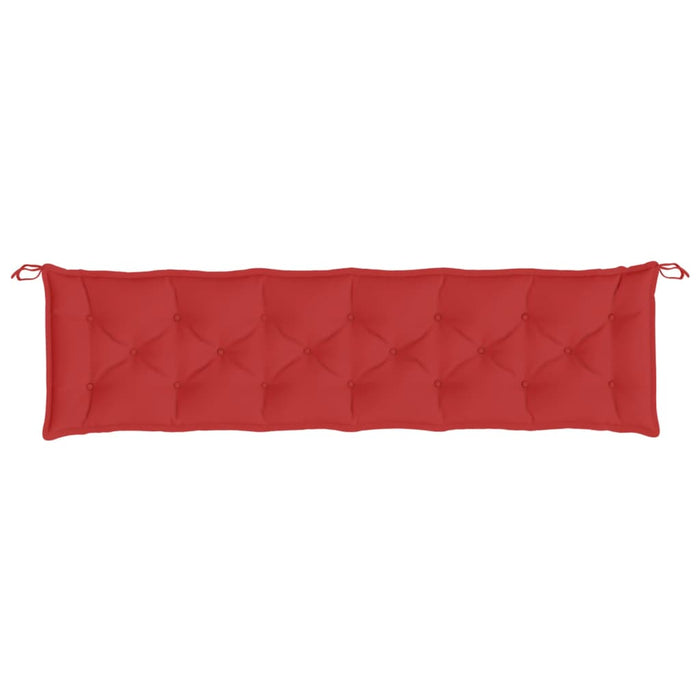 Pernă bancă de grădină, roșu, 200x50x7 cm, textil oxford - WALTI WALTI