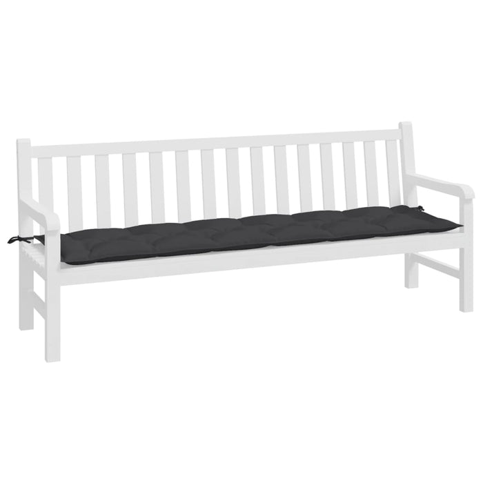 Pernă bancă de grădină, negru, 200x50x7 cm, material oxford - WALTI WALTI