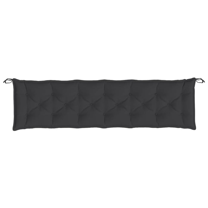 Pernă bancă de grădină, negru, 200x50x7 cm, material oxford - WALTI WALTI