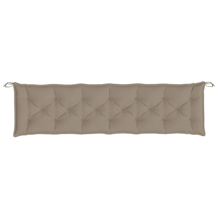Pernă bancă de grădină, gri taupe, 200x50x7 cm, material oxford - WALTI WALTI