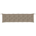Pernă bancă de grădină, gri taupe, 200x50x7 cm, material oxford - WALTI WALTI