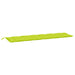 Pernă bancă de grădină verde aprins 200x50x7 cm material oxford - WALTI WALTI