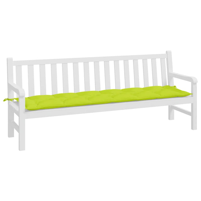 Pernă bancă de grădină verde aprins 200x50x7 cm material oxford - WALTI WALTI