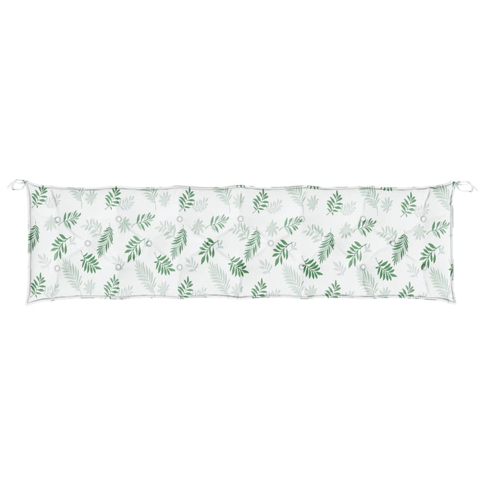 Pernă bancă de grădină, model frunze, 200x50x7 cm, textil - WALTI WALTI