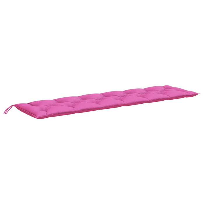 Pernă pentru bancă de grădină, roz, 200x50x7 cm, textil - WALTI WALTI