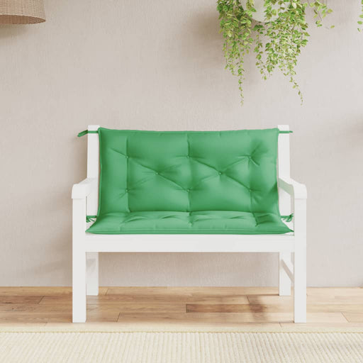 Perne bancă de grădină 2buc., verde,100x50x7cm, țesătură oxford - WALTI WALTI