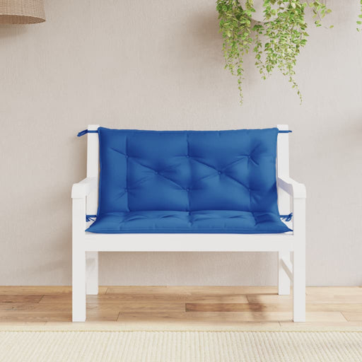Perne bancă de grădină 2buc., albastru regal, textil oxford - WALTI WALTI