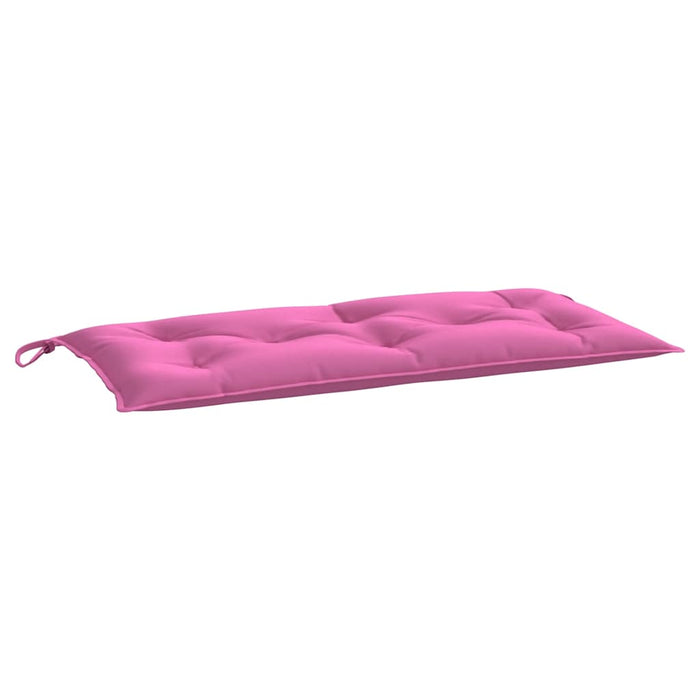Perne bancă de grădină 2 buc. roz 100x50x7 cm textil - WALTI WALTI