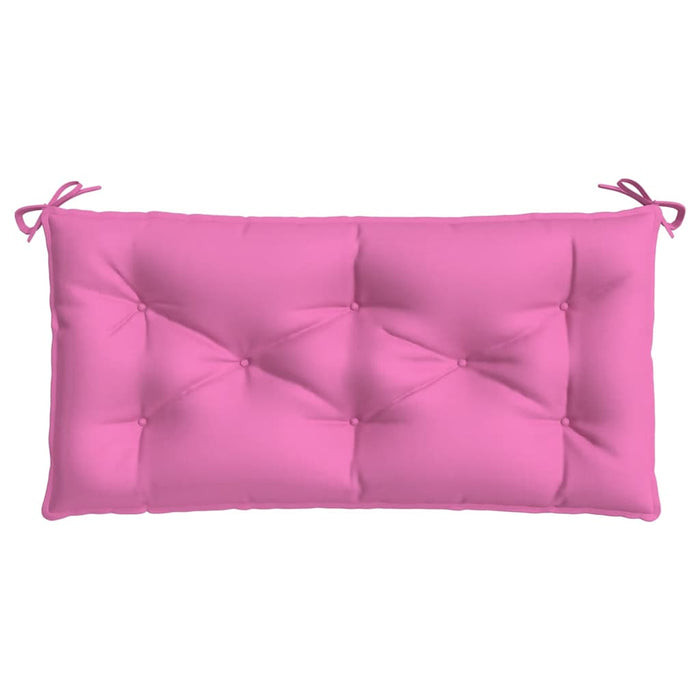 Perne bancă de grădină 2 buc. roz 100x50x7 cm textil - WALTI WALTI