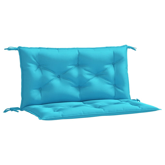 Perne bancă de grădină 2 buc. turcoaz 100x50x7 cm textil - WALTI WALTI