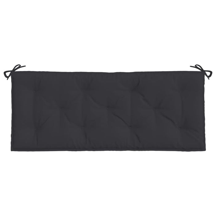 Perne bancă de grădină 2buc.,negru, 120x50x7cm, țesătură oxford - WALTI WALTI
