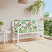 Perne bancă de grădină 2 buc. multicolor 120x50x7 cm textil - WALTI WALTI