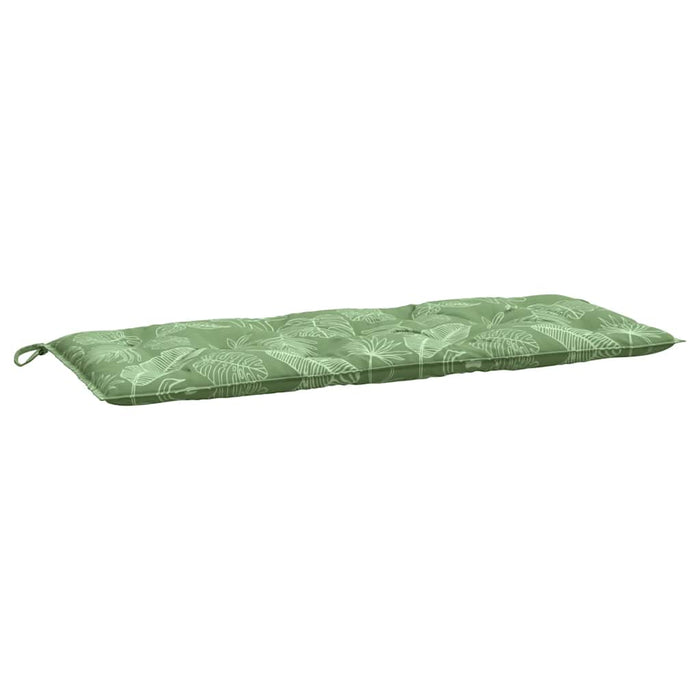 Perne bancă de grădină 2 buc. model frunze 120x50x7 cm textil - WALTI WALTI