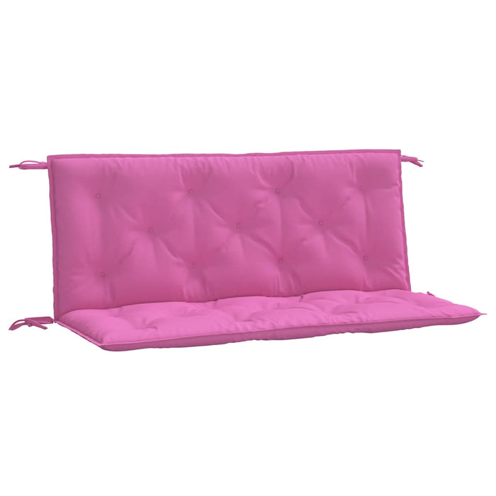 Perne bancă de grădină 2 buc. roz 120x50x7 cm textil - WALTI WALTI