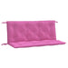 Perne bancă de grădină 2 buc. roz 120x50x7 cm textil - WALTI WALTI