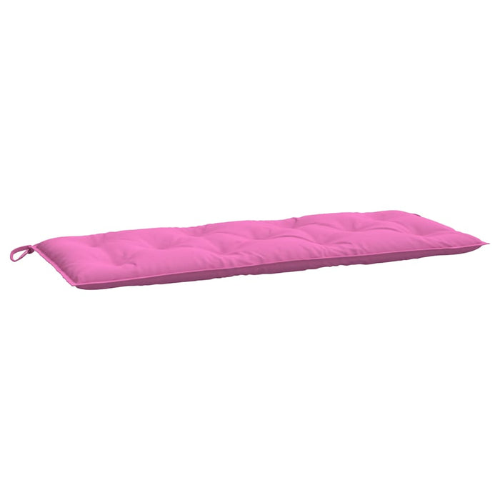 Perne bancă de grădină 2 buc. roz 120x50x7 cm textil - WALTI WALTI