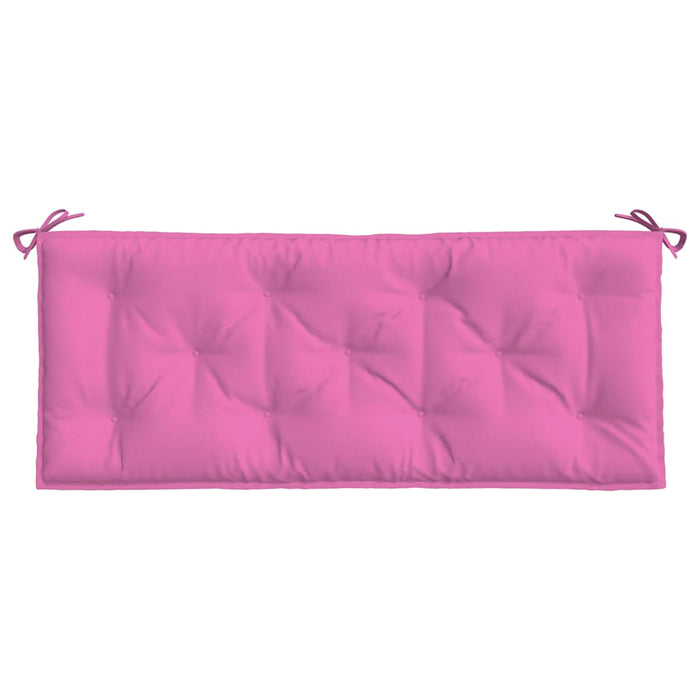 Perne bancă de grădină 2 buc. roz 120x50x7 cm textil - WALTI WALTI