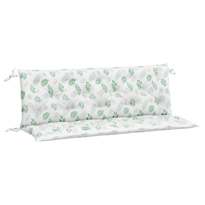 Perne bancă de grădină, 2 buc, 150x50x7cm, model frunze, textil - WALTI WALTI
