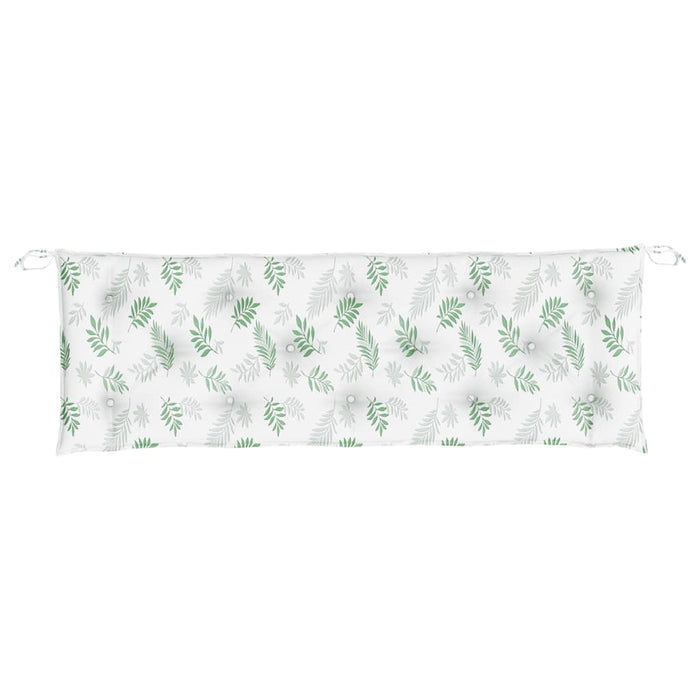 Perne bancă de grădină, 2 buc, 150x50x7cm, model frunze, textil - WALTI WALTI