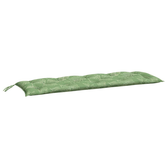 Perne bancă de grădină, 2 buc, 150x50x7cm, model frunze, textil WALTI