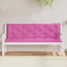 Perne bancă de grădină, 2 buc., roz, 150x50x7 cm, textil - WALTI WALTI