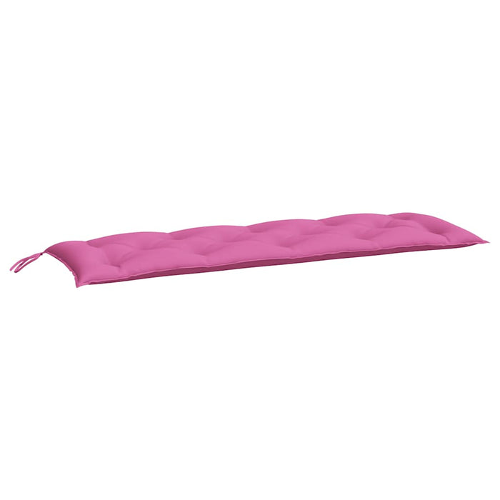 Perne bancă de grădină, 2 buc., roz, 150x50x7 cm, textil - WALTI WALTI