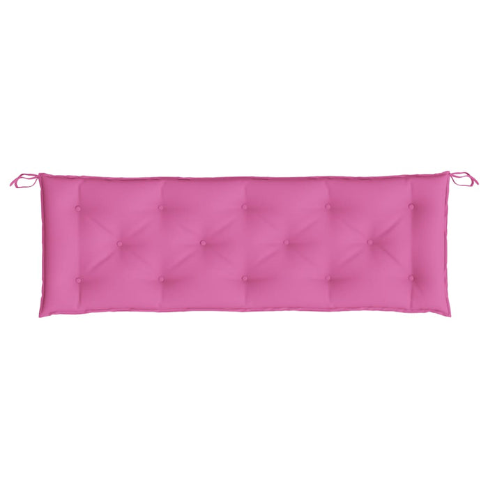 Perne bancă de grădină, 2 buc., roz, 150x50x7 cm, textil - WALTI WALTI