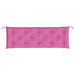 Perne bancă de grădină, 2 buc., roz, 150x50x7 cm, textil - WALTI WALTI