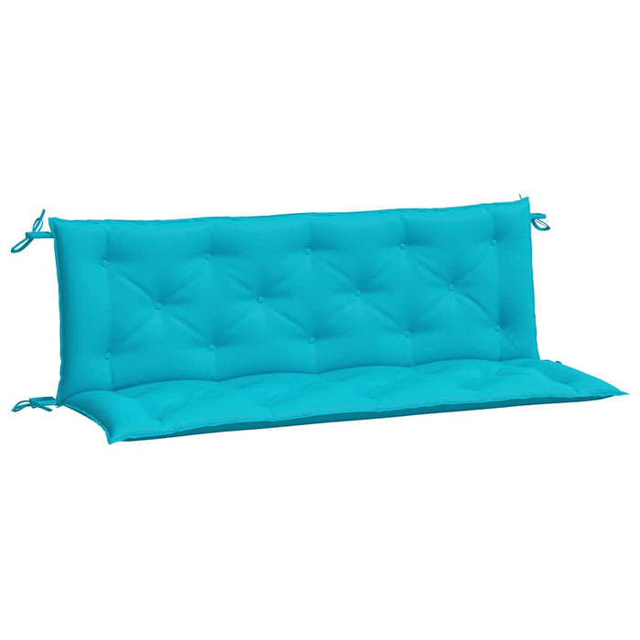 Perne bancă de grădină, 2 buc., turcoaz, 120x50x7 cm, textil - WALTI WALTI