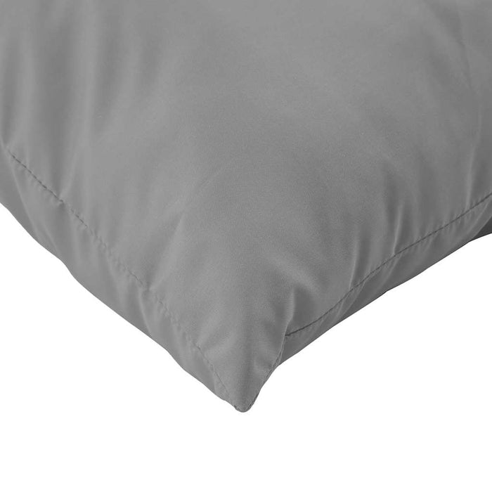 Perne pentru canapea din paleți, 2 buc., gri, material textil - WALTI WALTI