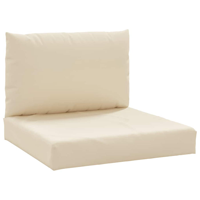 Perne pentru canapea din paleți, 2 buc., bej, material textil - WALTI WALTI