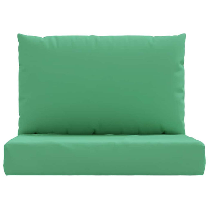 Perne pentru canapea din paleți, 2 buc., verde, textil - WALTI WALTI