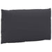 Perne de canapea din paleți, 2 buc., negru, material textil - WALTI WALTI