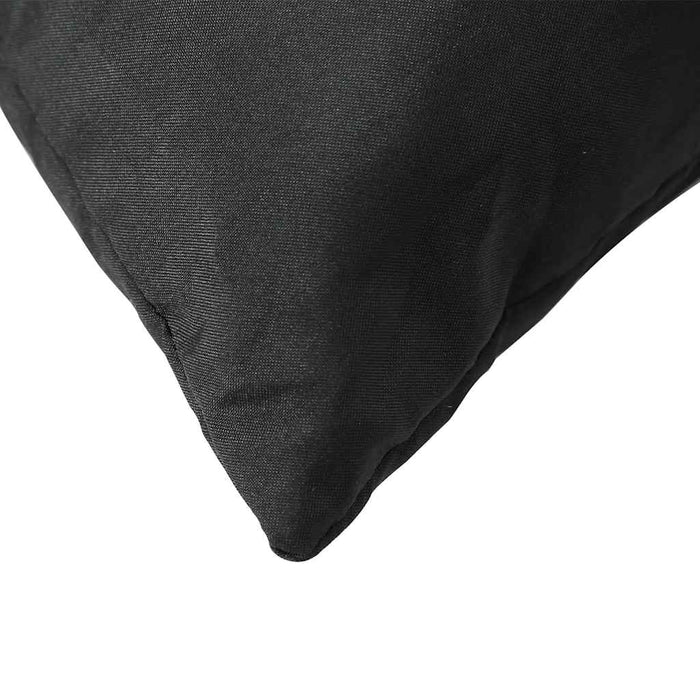 Perne de canapea din paleți, 2 buc., negru, material textil - WALTI WALTI