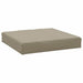 Perne de canapea din paleți, 2 buc., gri taupe, material textil - WALTI WALTI
