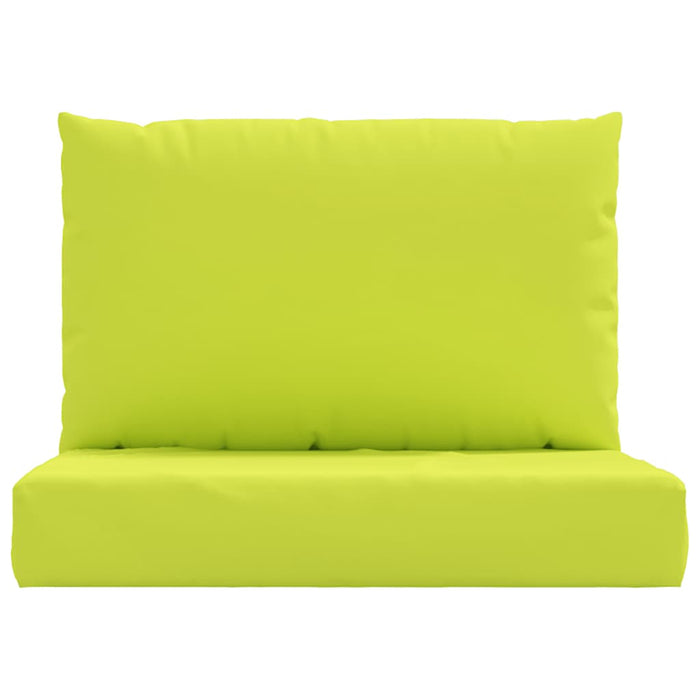 Perne pentru canapea din paleți, 2 buc., verde aprins, textil WALTI