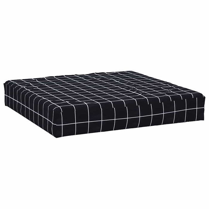 Perne pentru paleți, 2 buc, negru, model carouri, textil oxford - WALTI WALTI