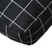 Perne pentru paleți, 2 buc, negru, model carouri, textil oxford - WALTI WALTI