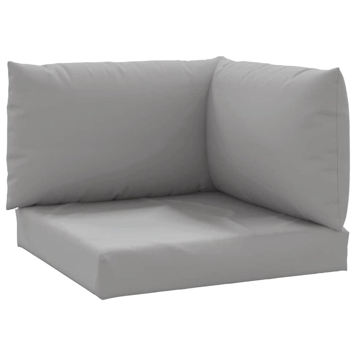 Perne pentru canapea din paleți, 3 buc., gri, material textil - WALTI WALTI