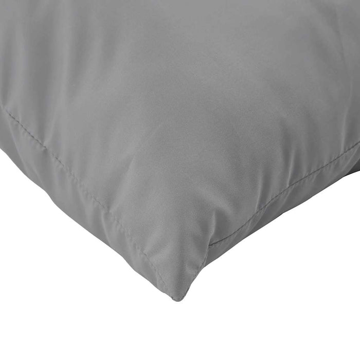 Perne pentru canapea din paleți, 3 buc., gri, material textil - WALTI WALTI