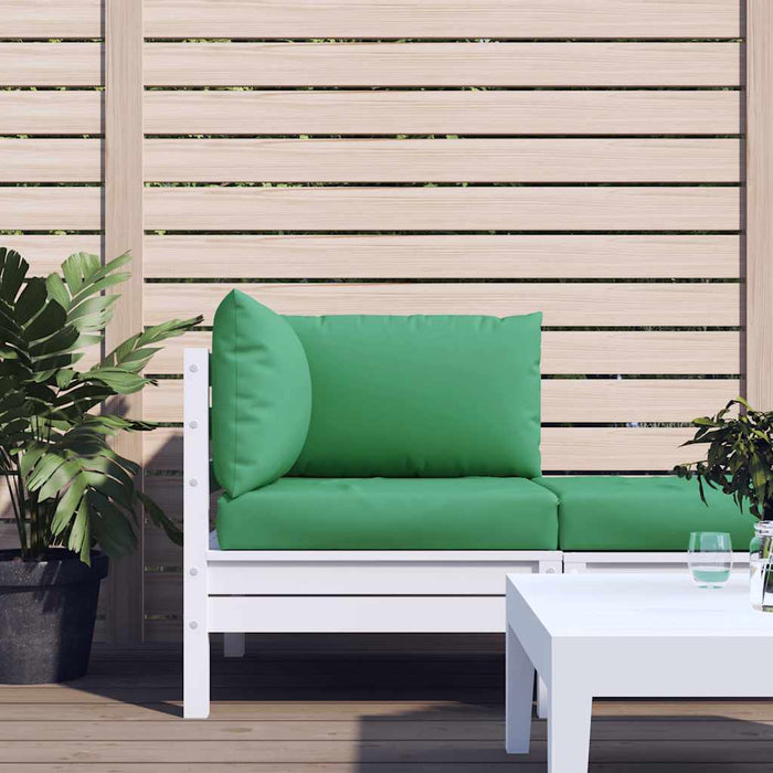 Perne pentru canapea din paleți, 3 buc., verde, textil - WALTI WALTI